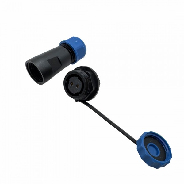 SD16 Female Waterbestendige Kabel Connector 2p