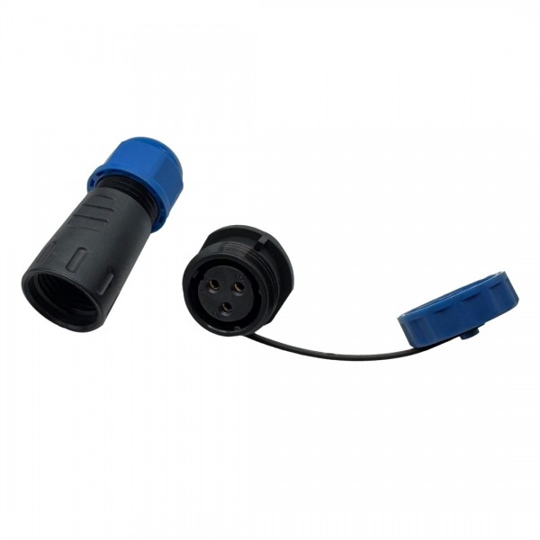 SD16 Female Waterbestendige Kabel Connector 3p
