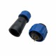 SD16 Male Waterproof Cable Connector 2p