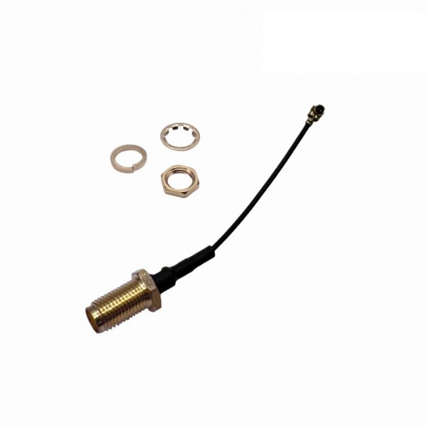 SMA Female naar IPEX-uFL Female Kabel - 5cm