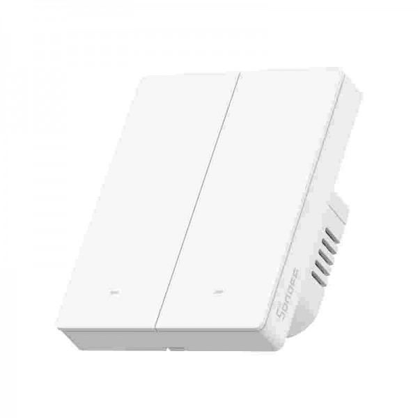 Sonoff M5-2C-80W SwitchMan - Wi-Fi Switch - Matter Compatible - 2 Channels - White