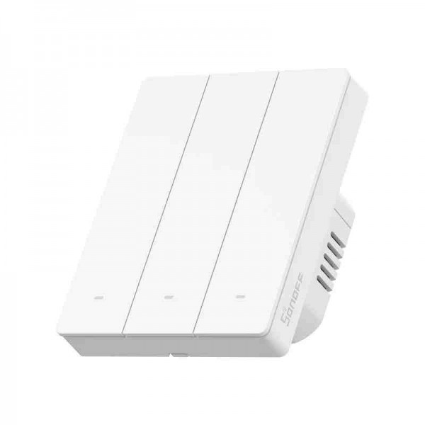 Sonoff M5-3C-80W SwitchMan - Wi-Fi Switch - Matter Compatible - 3 Channels - White