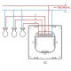 Sonoff M5-3C-80W SwitchMan - Wi-Fi Switch - Matter Compatible - 3 Channels - White
