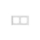 Sonoff SwitchMan M5 Frame - 2-gang - White