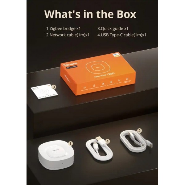 Sonoff ZBBridge-U - Wi-Fi-Zigbee Bridge Ultra