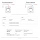 Sonoff ZBM5-2C-80W SwitchMan - Zigbee Switch - 2 Channels - White