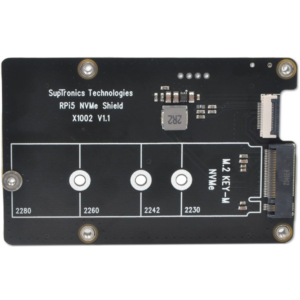 SupTronics X1002 PCIe naar M.2 Base - voor NVMe SSD - voor Raspberry Pi 5 SupTronics X1002 PCIe naar M.2 Base - voor NVMe SSD - voor Raspberry Pi 5