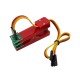 Test Probe with Clamp - Pogo Pin 1x4p 1.27mm