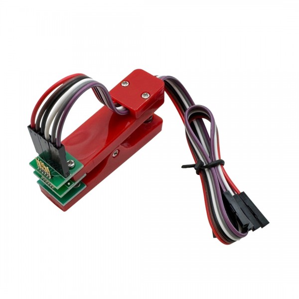 Test Probe with Clamp - Pogo Pin 1x6p 1.27mm Test Probe with Clamp - Pogo Pin 1x6p 1.27mm