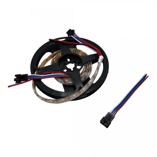 WorldSemi WS2815 Digitale 5050 RGB LED Strip - IP65 - Wit - 60 LEDs 1m