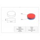 XMP Neodymium Magnet 12x3mm - N35