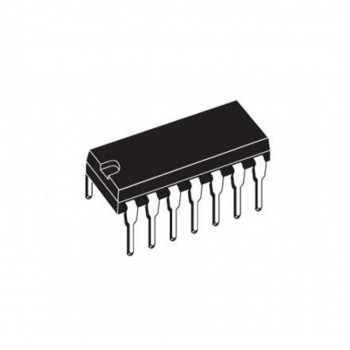 SN74HC74N Dual D-type Flip-Flop met Set en Reset - 14-pin DIP
