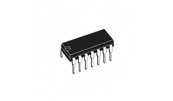 SN74HC74N Dual D-type Flip-Flop met Set en Reset - 14-pin DIP