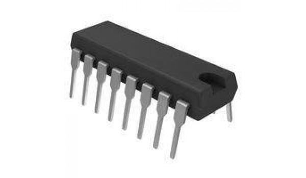 SN74HC595N 8-bit Serial-In/Parallel-Out Shift Register met Latch - 16-pin DIP