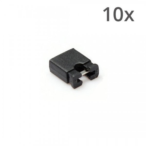 2P Jumper - with Notch - 10 pieces