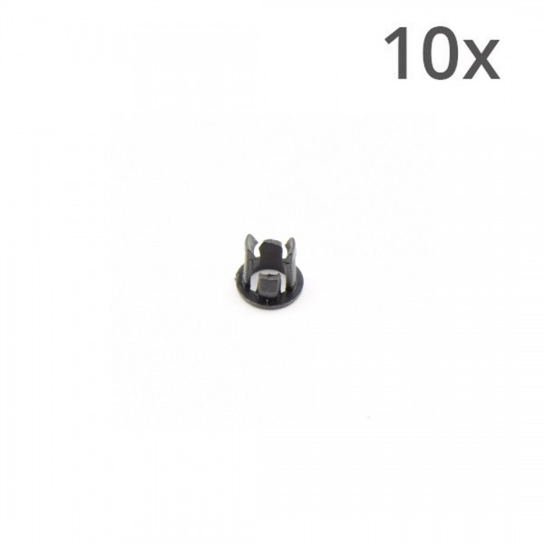 5mm LED Holder - Plastic - 10 pieces