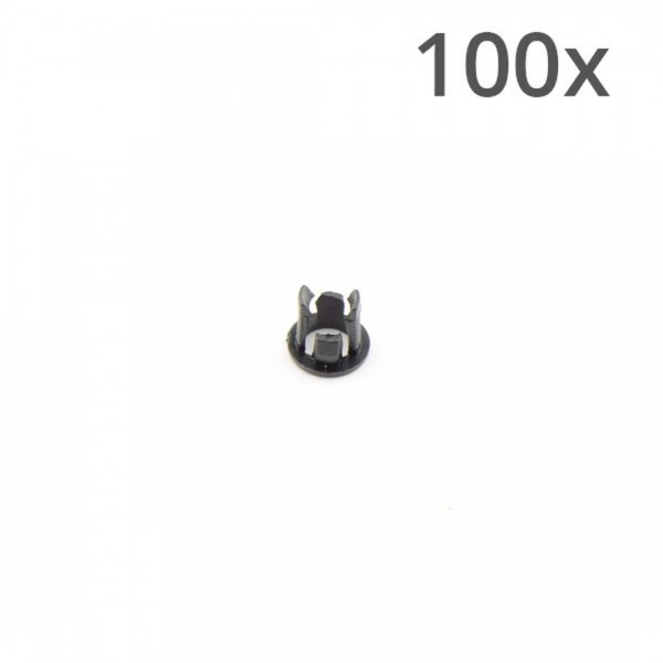 5mm LED Holder - Plastic - 100 pieces