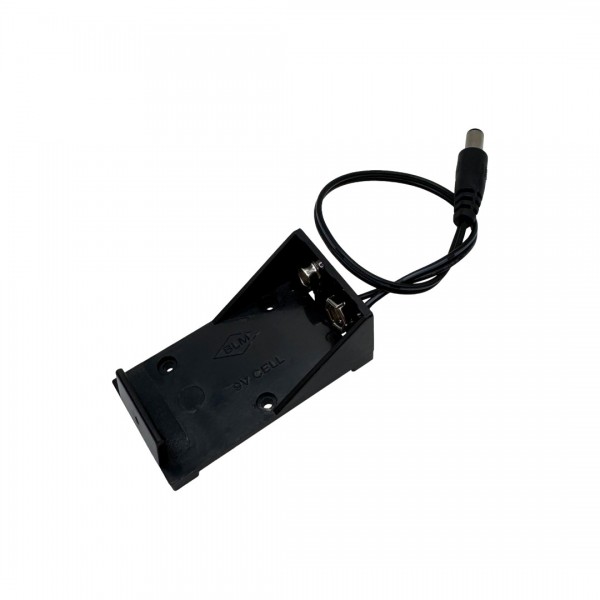 9V Batterijhouder met DC Jack