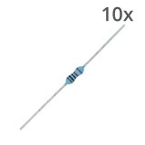 Resistor 1MΩ 1/4W - 10 pieces