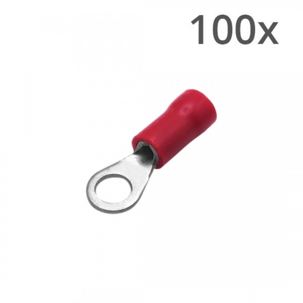 Ringkabelschoen - 0.5-1.5mm² - M4 - 100 stuks