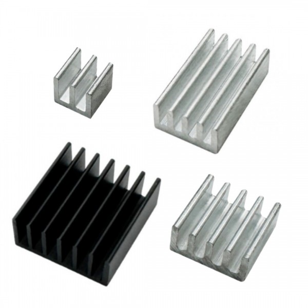 Aluminum Heatsink Kit - for Raspberry Pi 4
