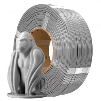 AzureFilm Refill PETG Hyper Speed Filament 1.75mm - 1kg - Zilver