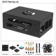 Geekworm N515 Metal Case for Orange Pi 5 Pro-Max - with Fan - Black