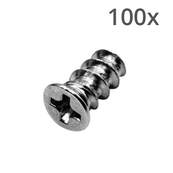 Fan Screw 5mm - 10mm Long - 100 pieces