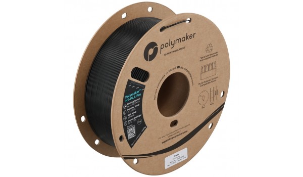 Polymaker HT-PLA Pro Filament 1.75mm - 1kg - Zwart
