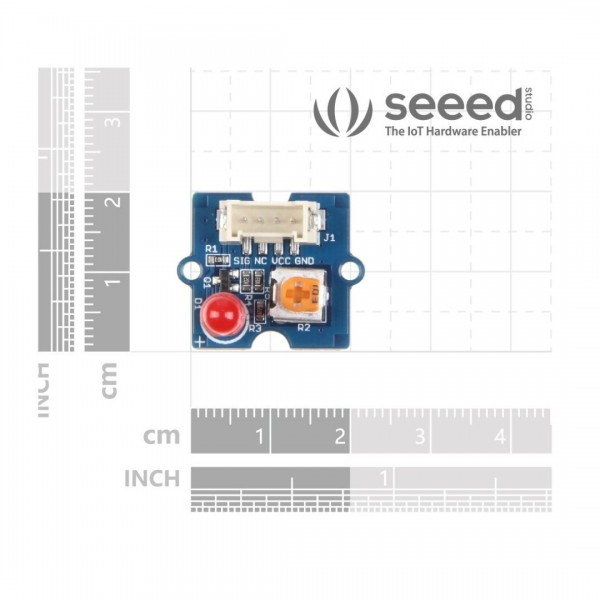 Seeed Studio Grove LED Socket Module - Red