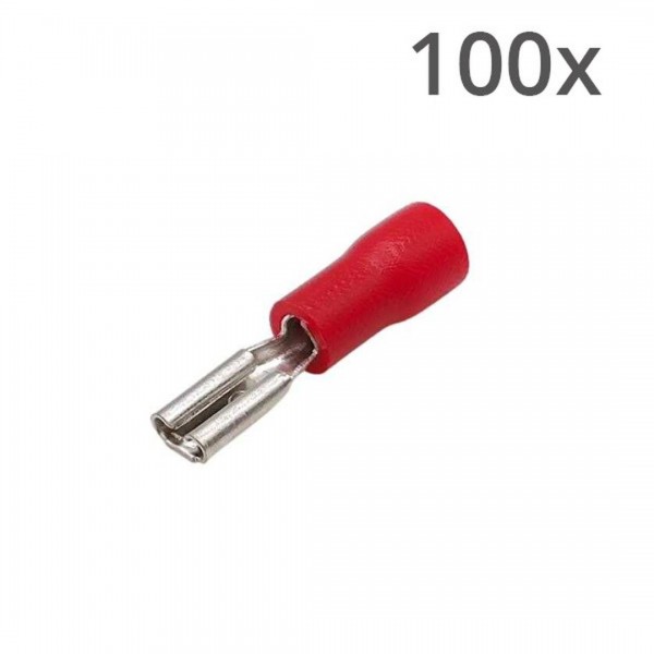 Vlaksteker Kabelschoen Female - 0.5-1.5mm² - 2.8x0.5mm - 100 stuks