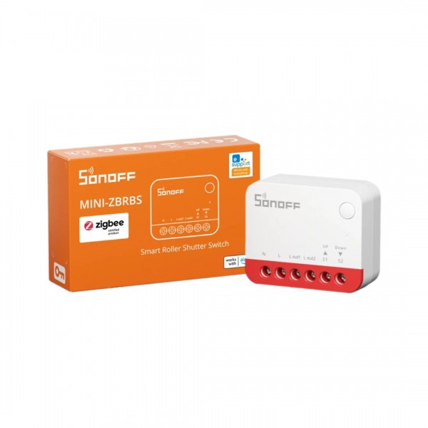 Sonoff MINI-ZBRBS - Zigbee Roller Shutter Switch