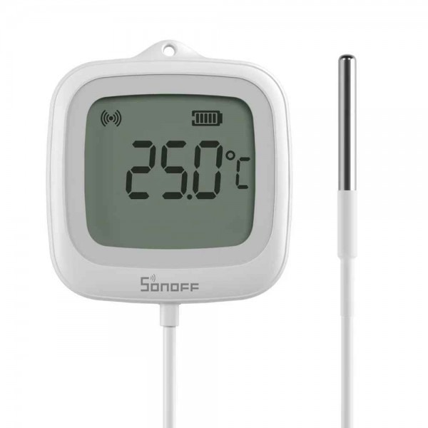 Sonoff SNZB-02LD - Waterproof Temperature Sensor with Display - Zigbee