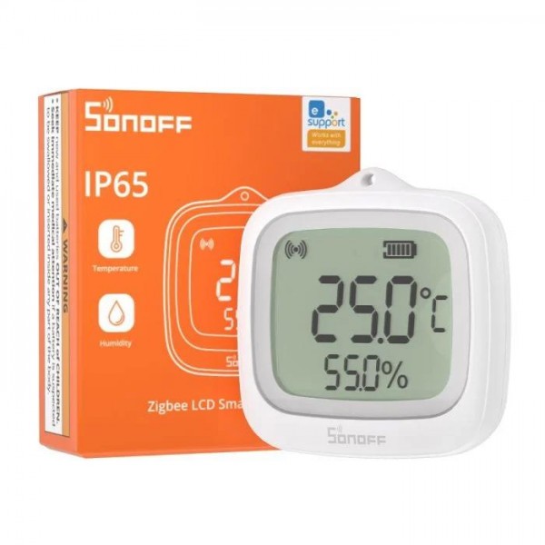 Sonoff SNZB-02WD - Waterproof Temperature and Humidity Sensor with Display - Zigbee
