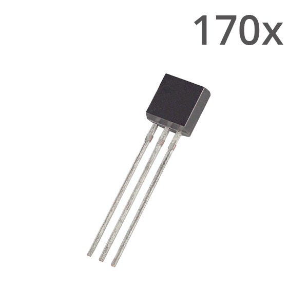 Transistor Set - TO-92 - 170 stuks