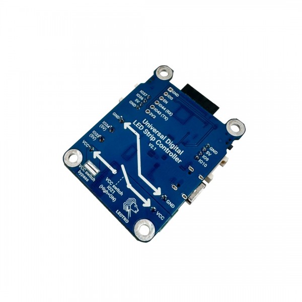 Universal Digital LED Strip Controller V2 - ESP32-S3