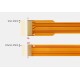 Waveshare Raspberry Pi 5 CSI Camera Cable B - 22 to 15 pin FPC-FFC flex - 30cm