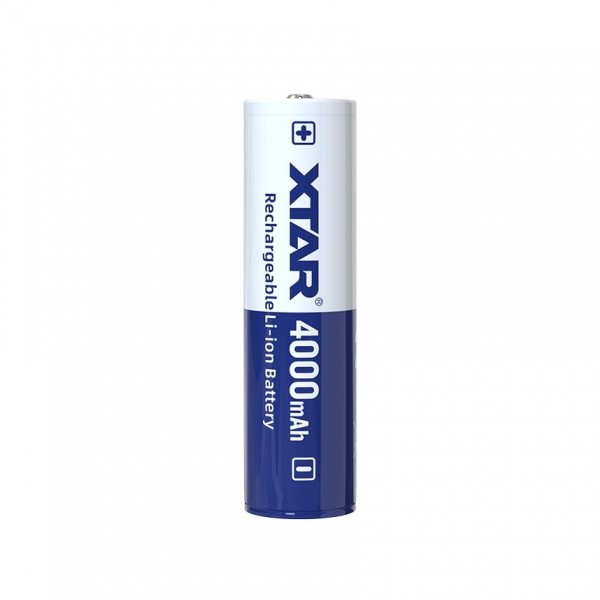 XTAR 18650 Li-ion Battery with with Protection Circuit - 4000mAh - 10A