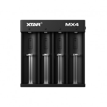 XTAR MX4 Mini Mixer Batterijlader - Li-ion - LiFePO4 - Ni-MH