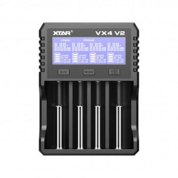 XTAR VX4 V2 Batterijlader - Li-ion - LiFePO4 - Ni-MH