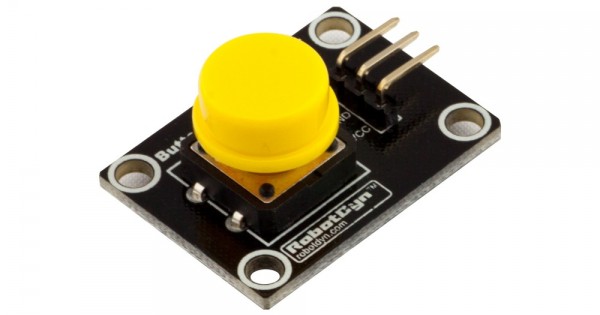RobotDyn Push button module - Yellow - RDBTNMODYELLOW