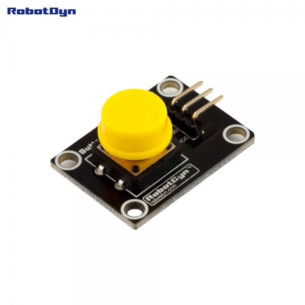RobotDyn Push button module - Yellow
