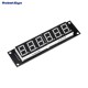 RobotDyn Segment Display Module - 6 Character - Decimal - Red - 74HC595