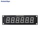 RobotDyn Segment Display Module - 6 Character - Decimal - Red - 74HC595