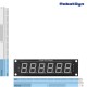 RobotDyn Segment Display Module - 6 Character - Decimal - Red - 74HC595