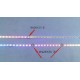 WorldSemi WS2813 Digital 5050 RGB LED Strip - 144 LEDs 1m