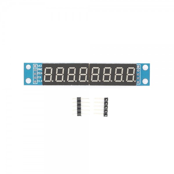 Segmenten Display Module - 8 Karakters - Decimalen - Rood - MAX7219