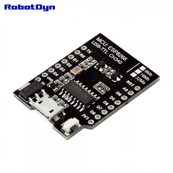 RobotDyn D1 Mini - ESP8266 - 4MB - CH340