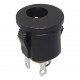 DC Jack plastic 5.5mm - Female - Mount - DC-022K