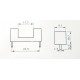 Zekeringhouder 5x20mm - 5A - Printplaat